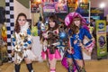 Group of women cosplayer