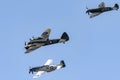 Spitfire, P51 and Lancaster World War 2 planes