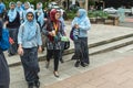 Group of young female Muslim women, Sidney Australia.