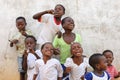 Young happy singers in Accra, Ghana