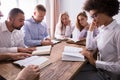 Group Of Young Multiethnic People Reading Bible