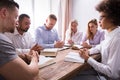 Group Of Young Multiethnic People Reading Bible Royalty Free Stock Photo