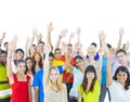 Group young people around world Togetherness Concept Royalty Free Stock Photo