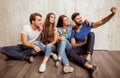 Group of young people Royalty Free Stock Photo
