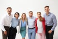 Group of young people hugging each other Royalty Free Stock Photo