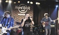 Zdob Si Zdub concert, Hard Rock Cafe, Bucharest, Romania Royalty Free Stock Photo