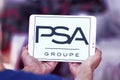 Groupe PSA logo Royalty Free Stock Photo