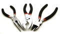 Grouping of pliers Royalty Free Stock Photo