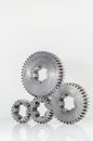 Groups of gears on isolated