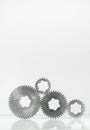 Groups of gears on isolated