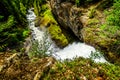 Grouse Creek in Wells Gray Provincial Park, British Columbia, Can Royalty Free Stock Photo