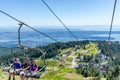 Grouse Mountain chair lift in Vancouver