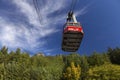 Grouse Skyride Gondola North Shore Mountains Vancouver British Columbia Canada Royalty Free Stock Photo