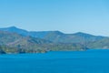 Grove arm of Queen Charlotte sound at South Island of New Zeland Royalty Free Stock Photo
