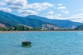 Grove arm of Queen Charlotte sound at South Island of New Zeland Royalty Free Stock Photo