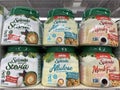 Artificial sweeteners on retail store shelf Splenda variety Royalty Free Stock Photo