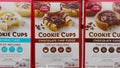 Betty Crocker Cookie cups in a box on a retail store shelf