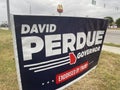 Election lawn sign David Purdue