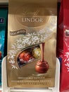 Grocery store candy section Lindt Lindor assorted Royalty Free Stock Photo