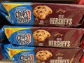 Grocery store nabisco Chips Ahoy cookies with Hersheys