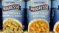 Grocery store Progresso canned soups creamy tomato Royalty Free Stock Photo