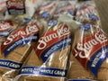 Grocery store Sara Lee bread close up