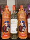 Grocery store Stella Rosa halloween wine bottles in a grocery store