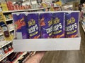 Grocery store Takis crisps canister hand holding case Royalty Free Stock Photo