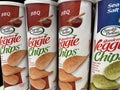 Grocery store Veggie Chips canister BBQ