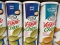 Grocery store Veggie Chips canister Sea Salt