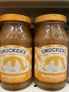 Ice Cream toppings on a retail store shelf Smuckers topping Butterscotch