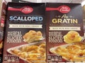 Retail grocery store Betty Crocker mashed potatoes in a box