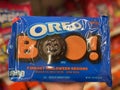 Retail grocery store Halloween OREO cookies front view