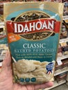 Retail grocery store Idahoan mashed potatoes Classic