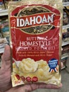 Retail grocery store Idahoan mashed potatoes Homestyle