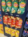 Retail grocery store lays variety chip display