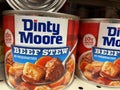 Retail store can Dinty Moore beef stew Royalty Free Stock Photo