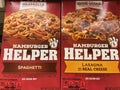 Retail store Hamburger Helper variety