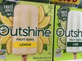 Retail store Ice Cream Outshine lemon
