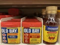 Retail store Spices Old Bay seasoning front facing