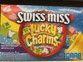 Retail store Swiss Miss hot cocoa Lucky Charms