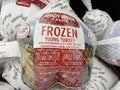 Shady brook frozen turkey close