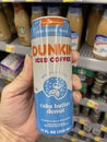 Walmart grocery store Dunkin Iced coffee