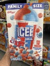 Walmart grocery store Icee cereal front Royalty Free Stock Photo