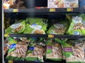 Walmart grocery store interior bag frozen chicken