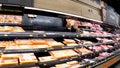 Walmart grocery store interior poultry case