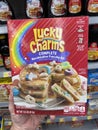 Walmart grocery store Lucky Charms pancake mix