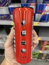 Walmart grocery store Prime energy drink red can