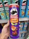 Walmart grocery store Pringles chips Adobada