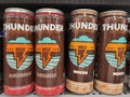 Walmart grocery store Thunder coffeemilk variety